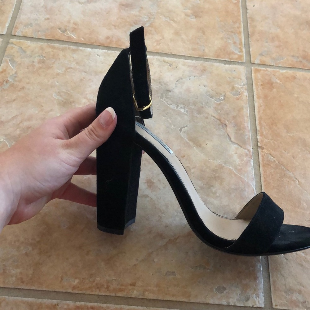 Steve Madden back suede heels sz 9